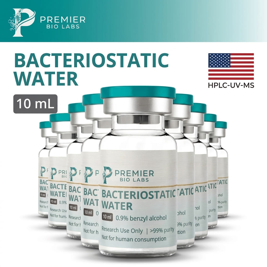 Bulk Kit - Bacteriostatic Water 10mL (10-pack)