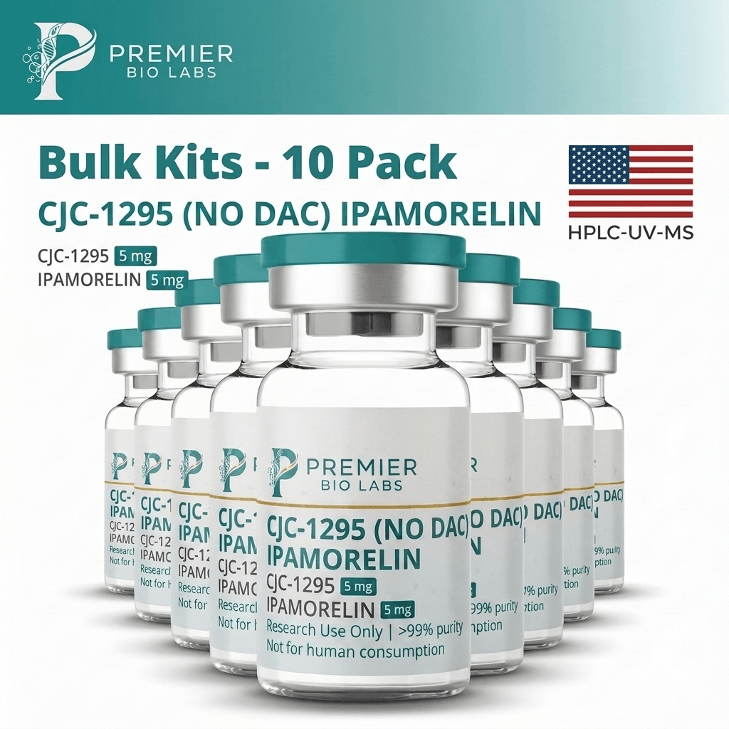 CJC-1295/IPA (No DAC) Bulk Kit - 10 Pack